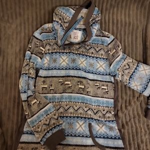 Muk luks night gown hoodie